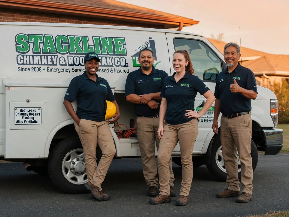 Chimney flashing repair company in Goodyears Bar, CA